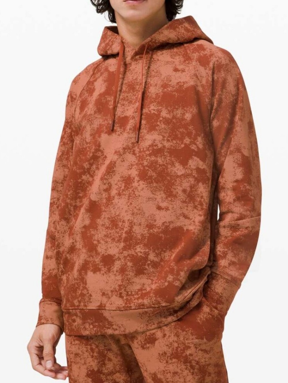 Lululemon City Sweat Pullover Hoodie French Terry Astral Dark Terracotta Desert